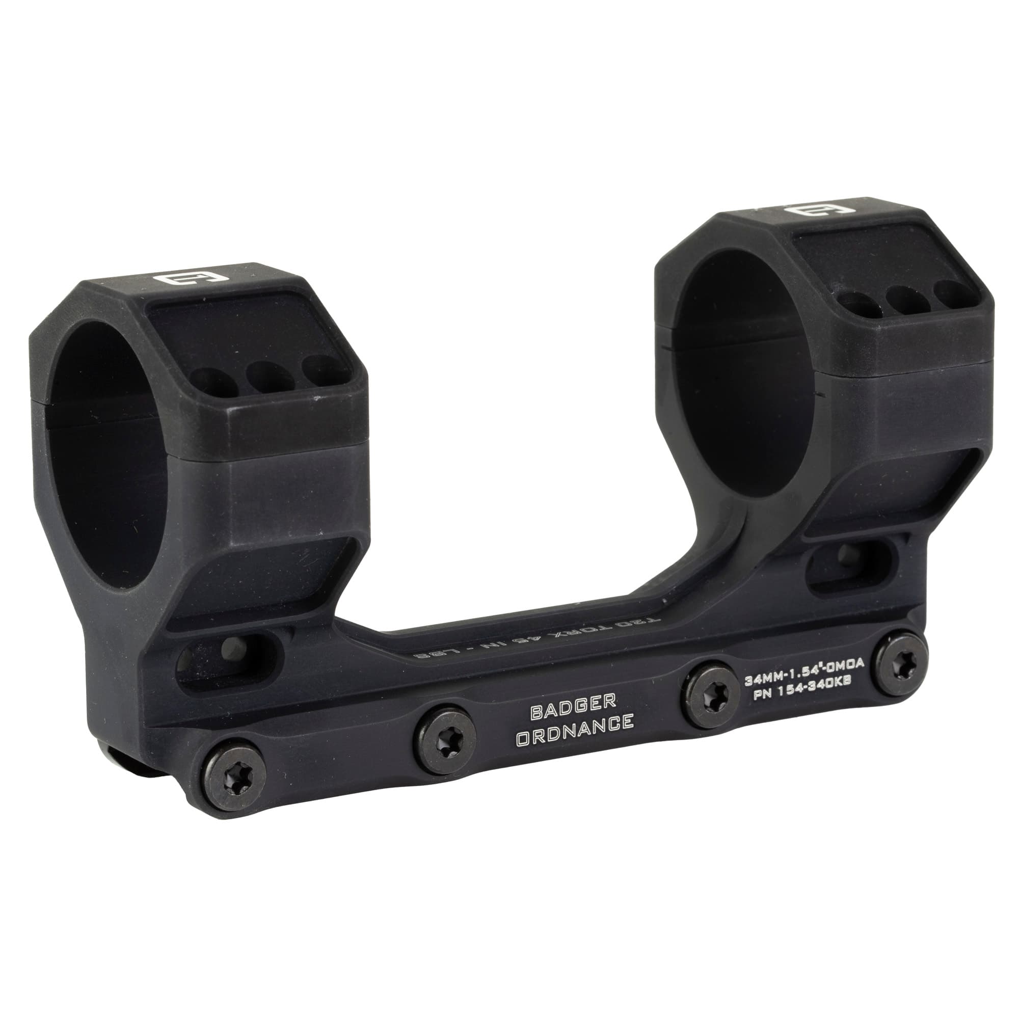 Badger Ordnance Condition One Max 34mm 1.54in Picatinny Mount
