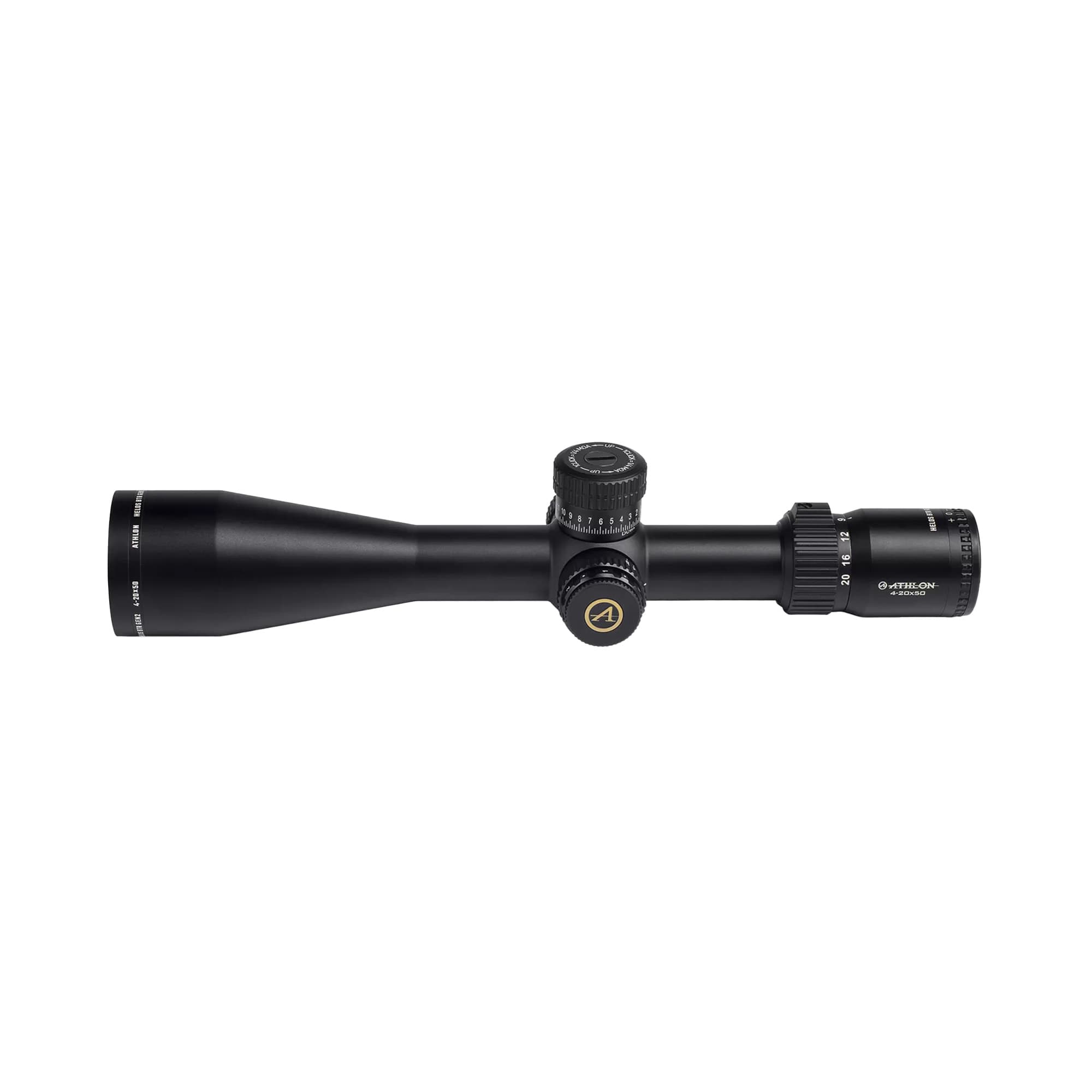 Athlon Optics Athlon Scope Helos BTR G2 30mm 4-20x50 FFP Illuminated MOA Reticle Side Parallax