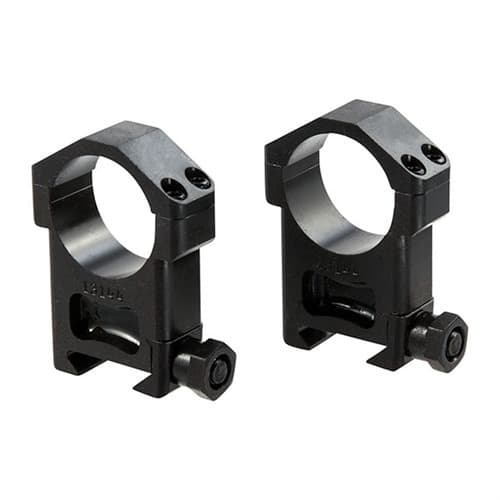 Badger Ordnance 30mm Ultra High Steel Scope Rings Tactical Picatinny 1.378in Matte