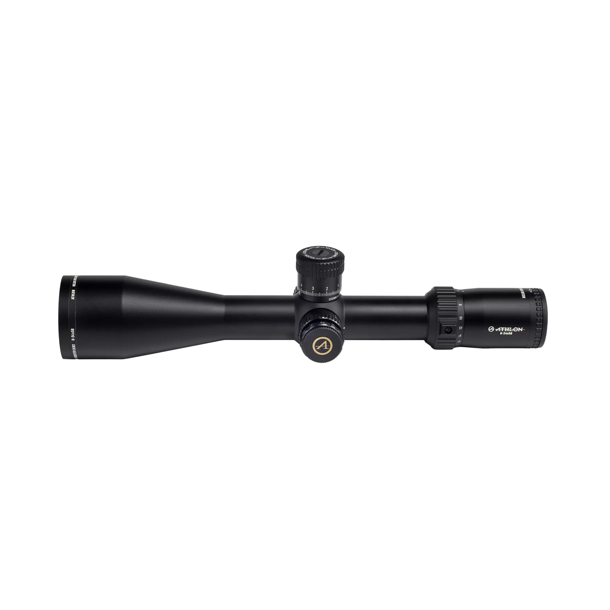 Athlon Optics Helos BTR Gen2 34mm 6-24x56 FFP Illuminated APRS6 MOA Side Parallax
