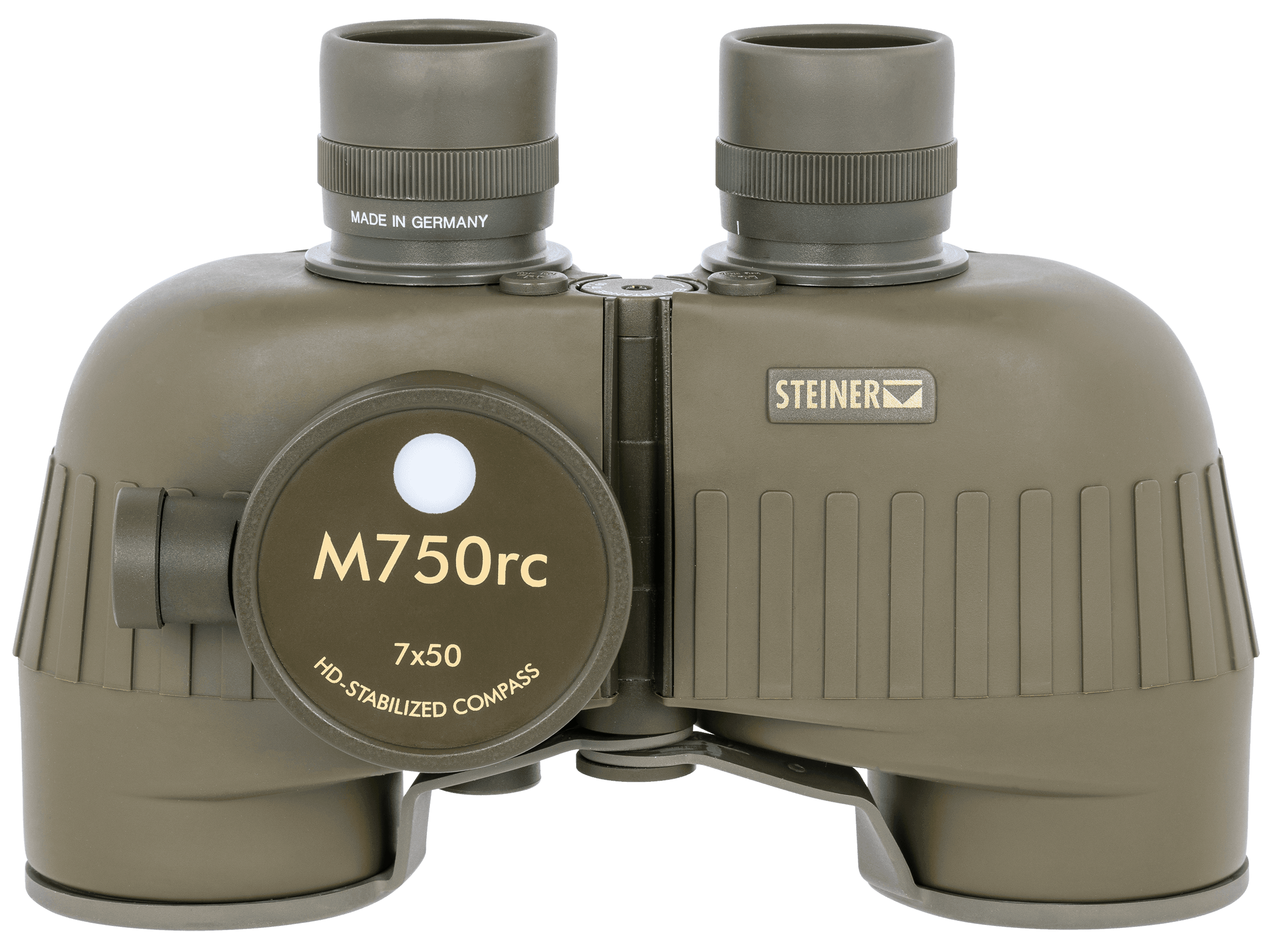Steiner 2690 M750rc 7x50 Binoculars Sports Auto Focus Floating Prism OD Green Makrolon
