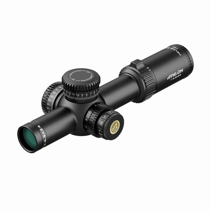 Athlon Optics Helos BTR 1-4.5x24mm SFP Illuminated ATSR3 IR MOA Rifle Scope