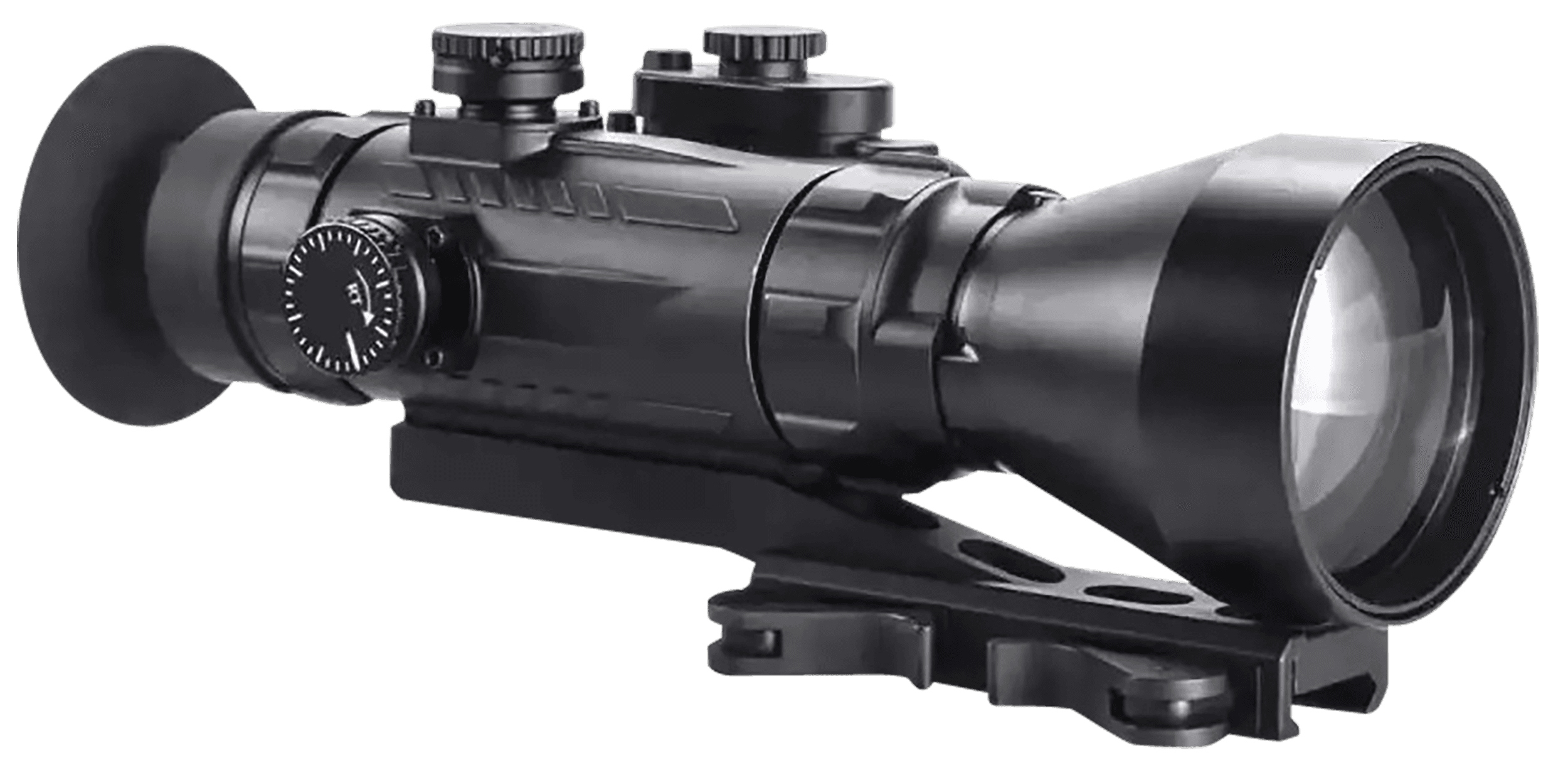 AGM Global Vision Wolverine Pro-4 4x70mm Gen3 Auto-Gated Scope 30mm Mount Red Chevron Reticle