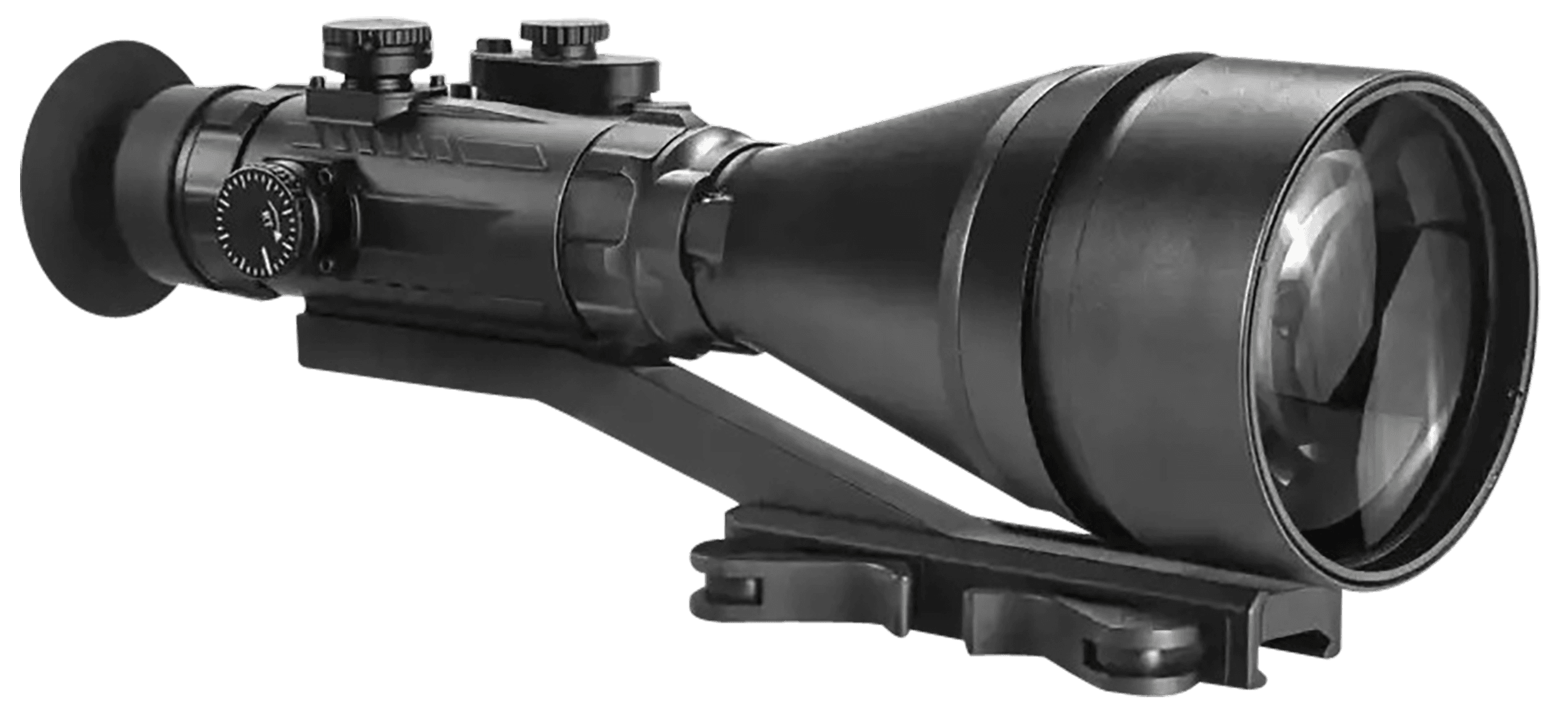 AGM Global Vision Wolverine Pro-6 3APW Night Vision Scope Gen 3 Auto-Gated White Phosphor 6x100 Red Chevron 30mm