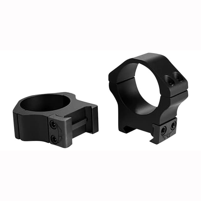 Warne 30mm Medium Horizontal Weaver-Style Rings Matte