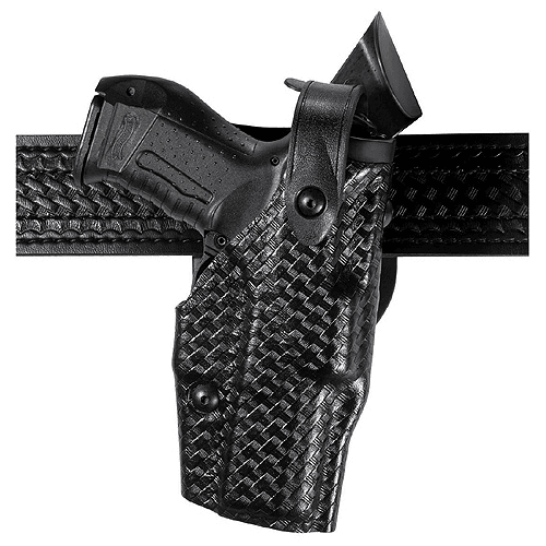 Model 6360 ALS/SLS Mid-Ride, Level III Retention Duty Holster for Glock 17 Gens 1-4 w/ Light - 1123489