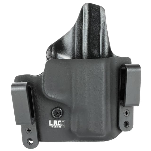L.A.G. Tactical Defender Holster S&W M&P Shield 9/40 Black RH
