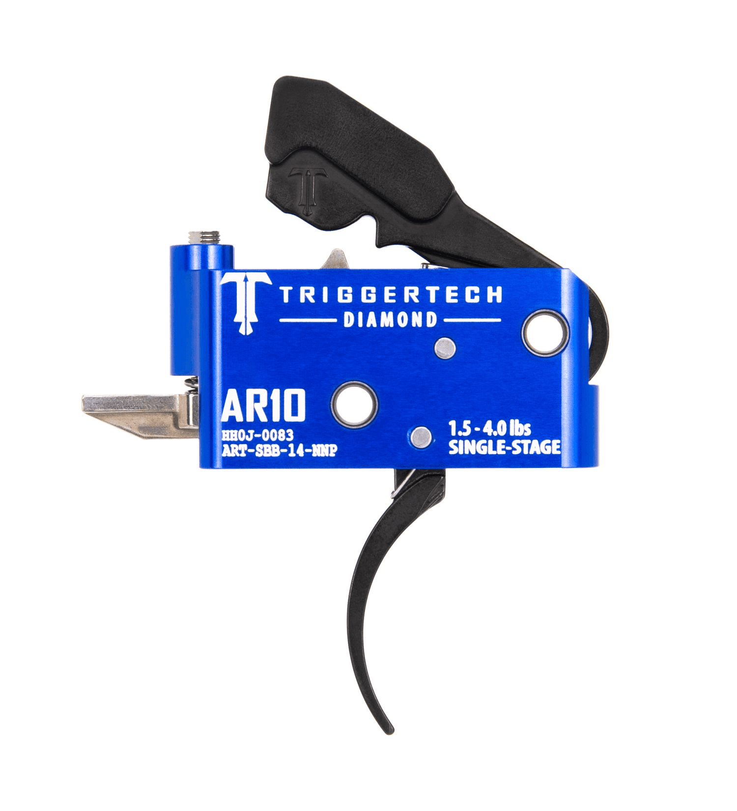 Trigger Tech AR10 Single-Stage Diamond Trigger True Zero-Creep Break Short Overtravel