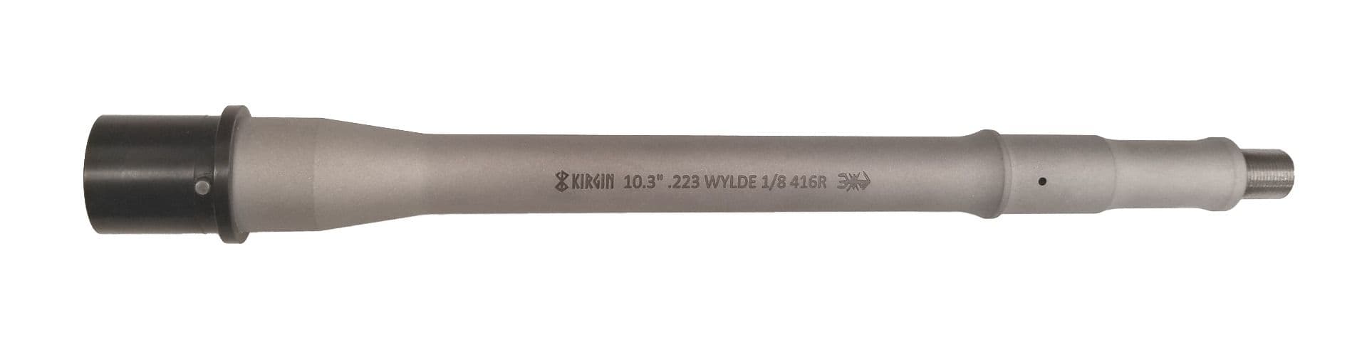 Kirgin Industries Kirgin Combat Precision Berserker AR15 Barrel 223 Wylde 10.3in 1 8 Twist 416R Carbine