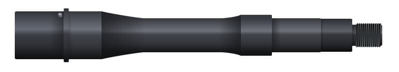 CBC Industries Ar-15 9mm Barrel 7 Inch 1 to 10 Twist Chrome Moly Nitride