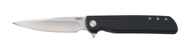 CRKT LCK+ Folding Knife Assisted Opening 3 1/3" Blade Black