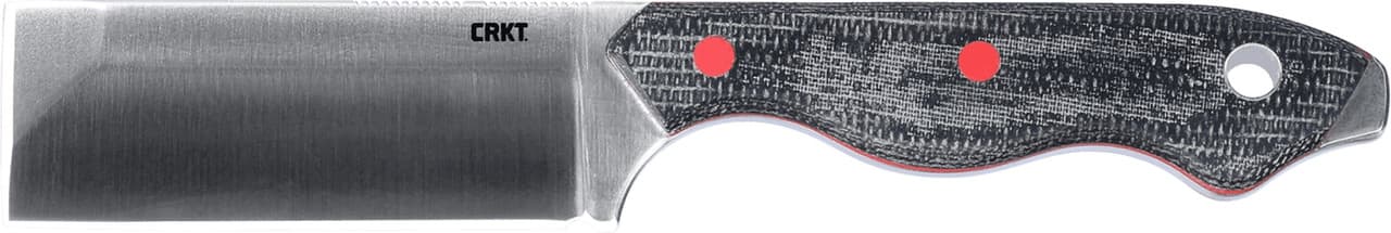 CRKT 4037 Razel 2.97" Fixed Plain Satin D2 Steel Blade/Weathered Resin Infused Fiber Handle Includes Sheath