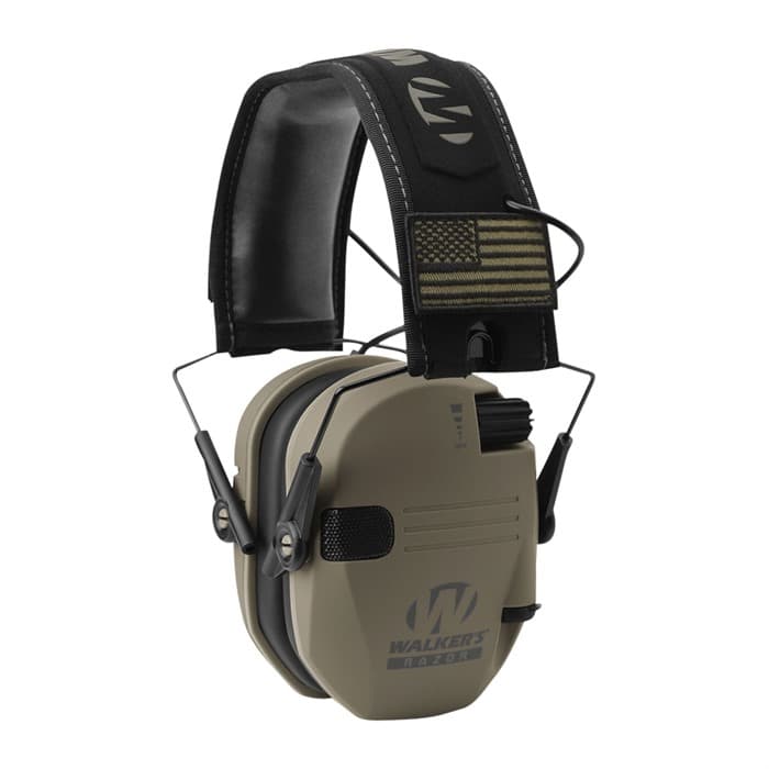 WALKER'S RAZOR SLM ELEC MUFF FDE FLG