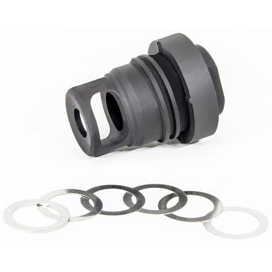 Yankee Hill Machine Yhm Mini Qd Muzzle Brake 1/2-28 Compatible with Phantom Suppressors