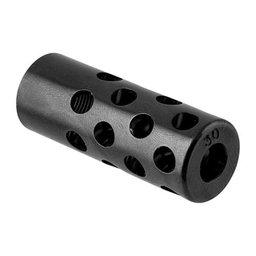 Gentry Custom Quiet Muzzle Brake 30 Caliber 1/2-28 Steel Blue Universal Rifles
