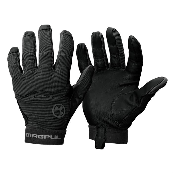 Magpul MAG1015-001 Patrol 2.0 Gloves Black Nylon/Leather Large