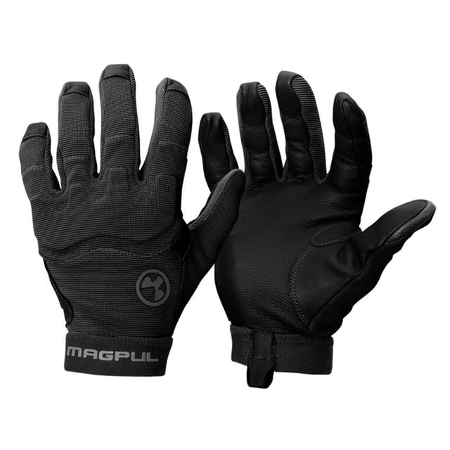 Magpul MAG1015-001 Patrol 2.0 Gloves Black Nylon/Leather Large