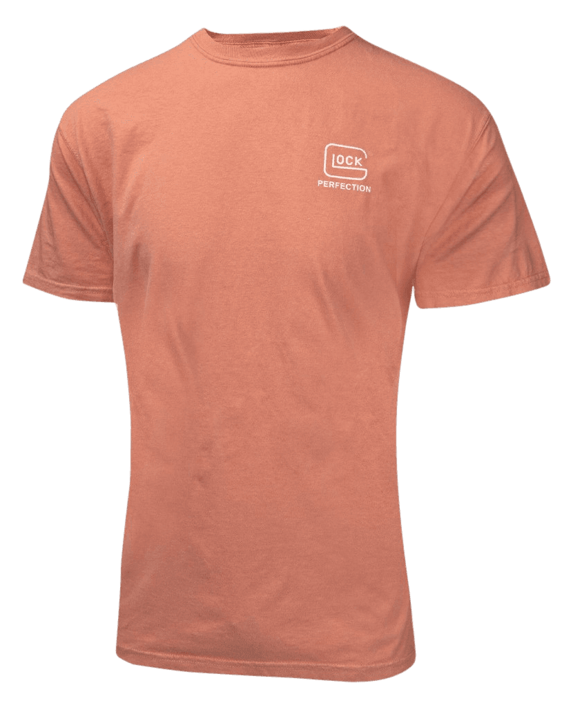 Glock AA75130 Crossover Coral Cotton Short Sleeve Small