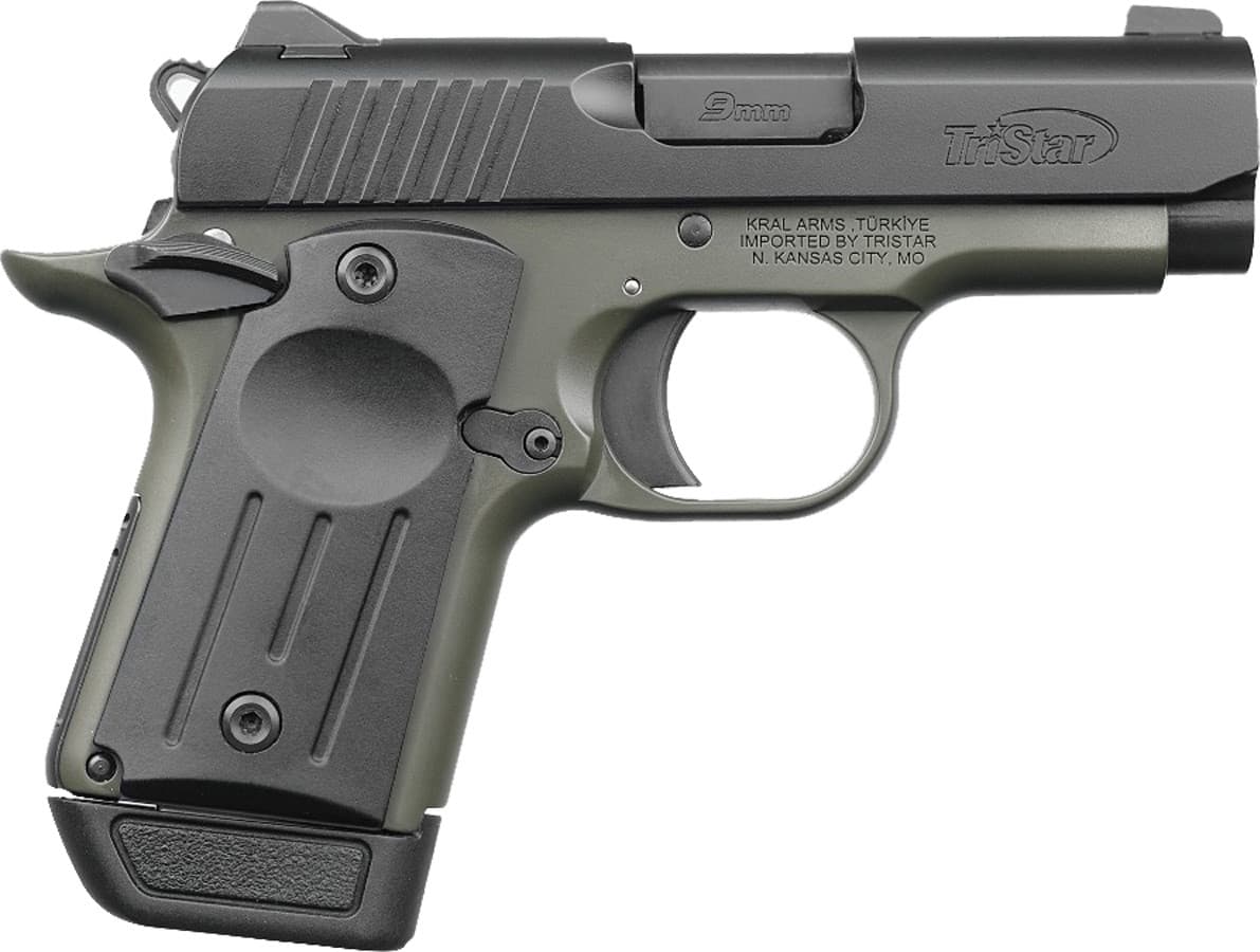 TriStar 85714 Protege X Sub-Compact Frame 9mm 7+1 3.20" ODG/Black