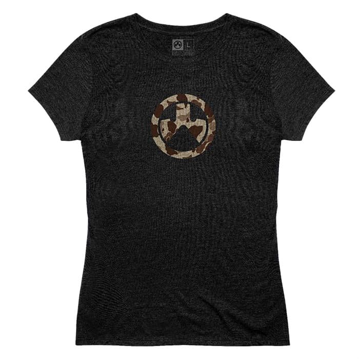 Magpul MAG1139-001-XL Raider Camo Icon CVC Women's Black Cotton/Polyester Short Sleeve XL