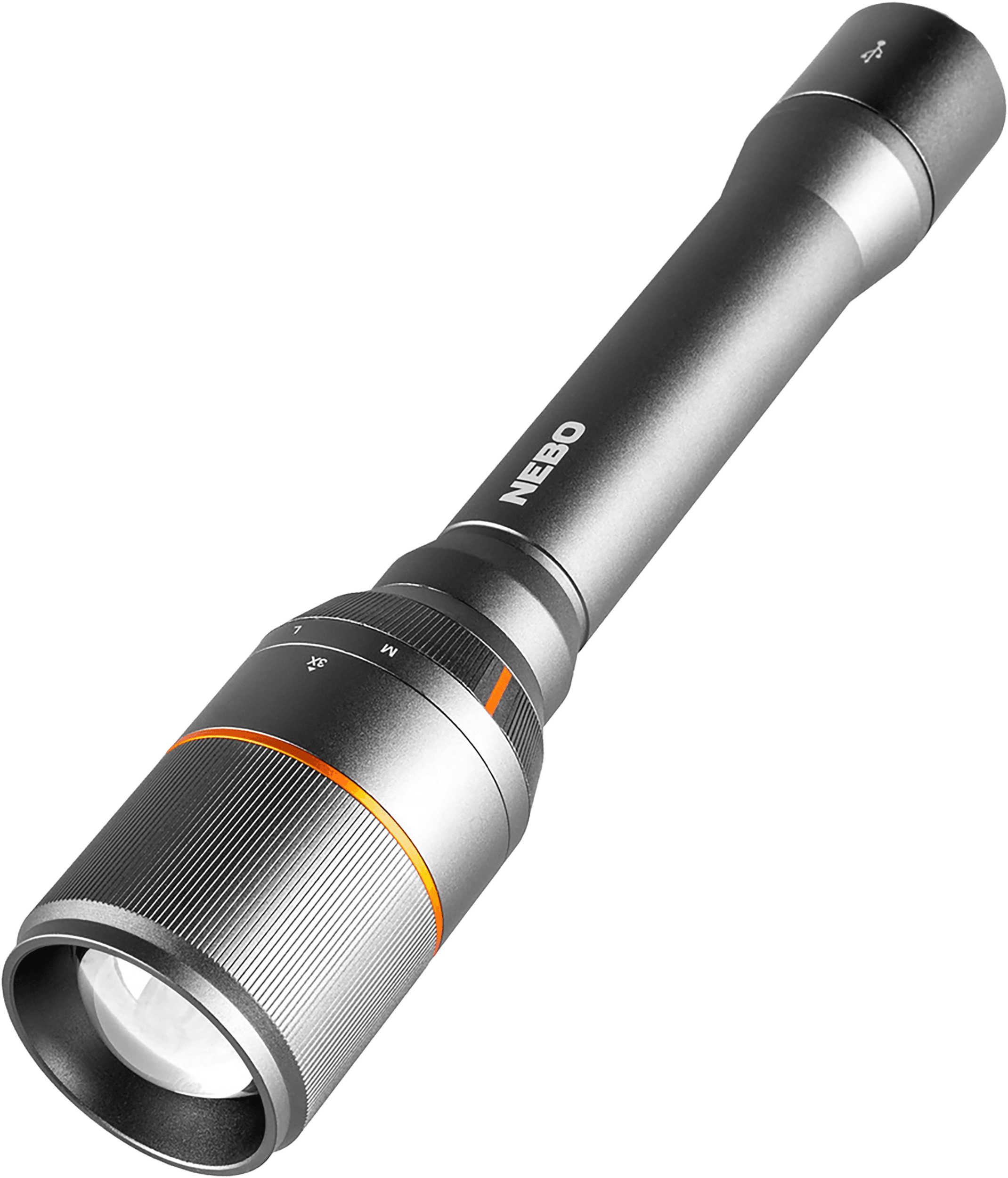 Alliance Consumer Group Davinci 1000 Lumen Flashlight Gray USB Rechargeable IP67