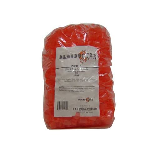 Claybuster Shotshell Wads - 12 ga 1-1/8 oz Red 500/ct