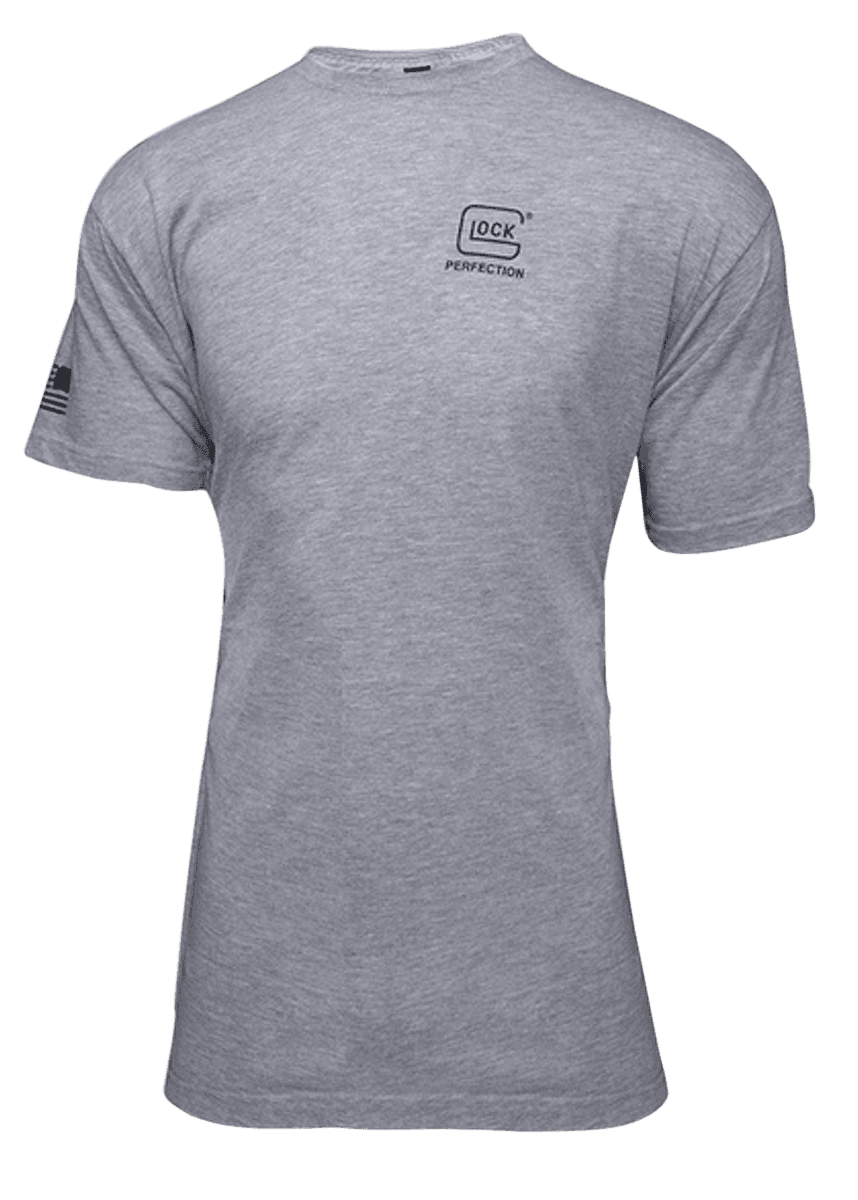 Glock AP95684 We've Got Your Six Gray Cotton/Polyester Short Sleeve 2XL