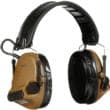 Peltor MT20H682FB09CY ComTac V Hearing Defender Headset 23 dB Over the Head Coyote Brown Adult