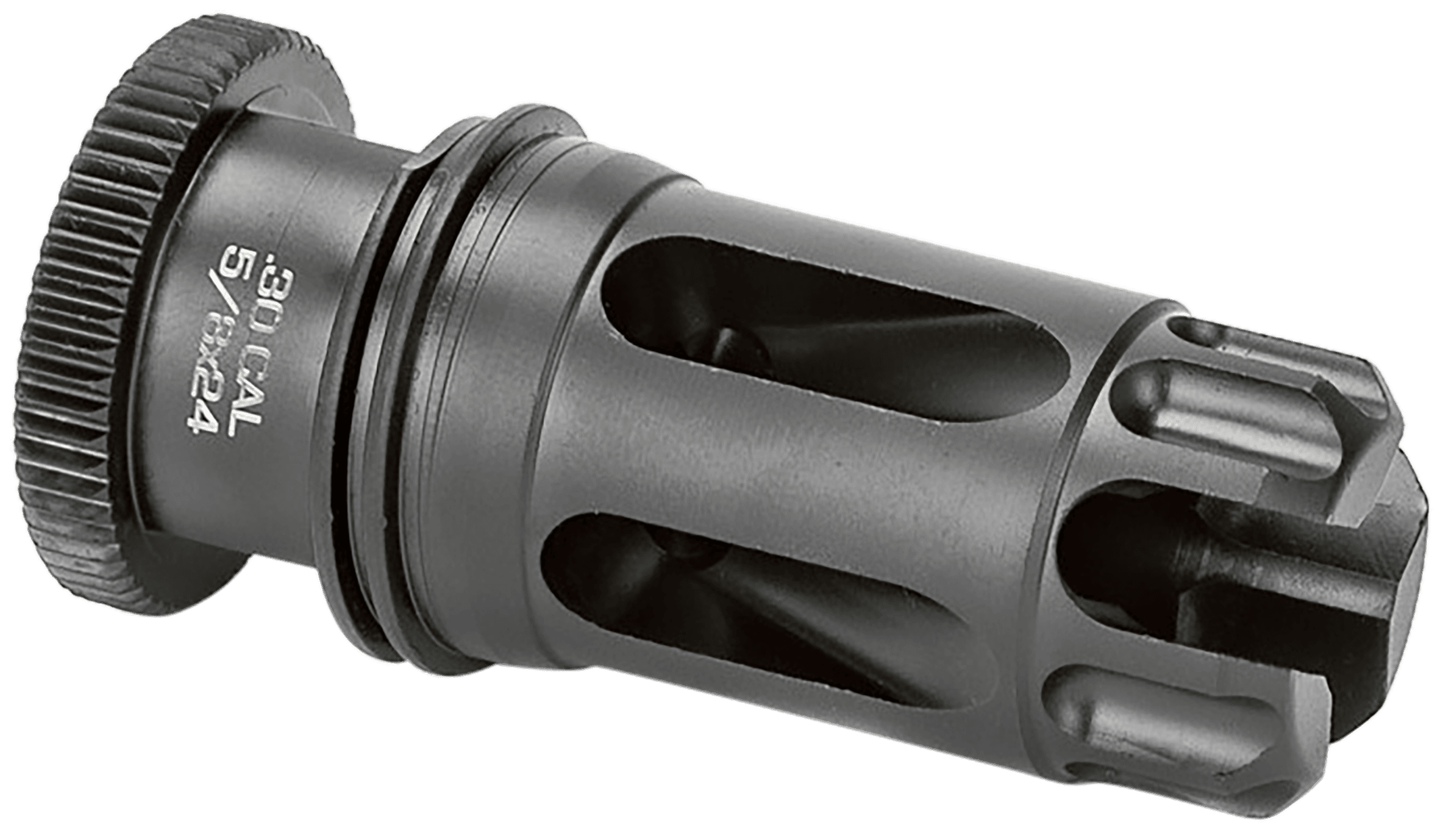 Griffin Armament Dual-Lok Flash Comp 30/7.62mm 5/8x24 QPQ Nitride 17-4 PH