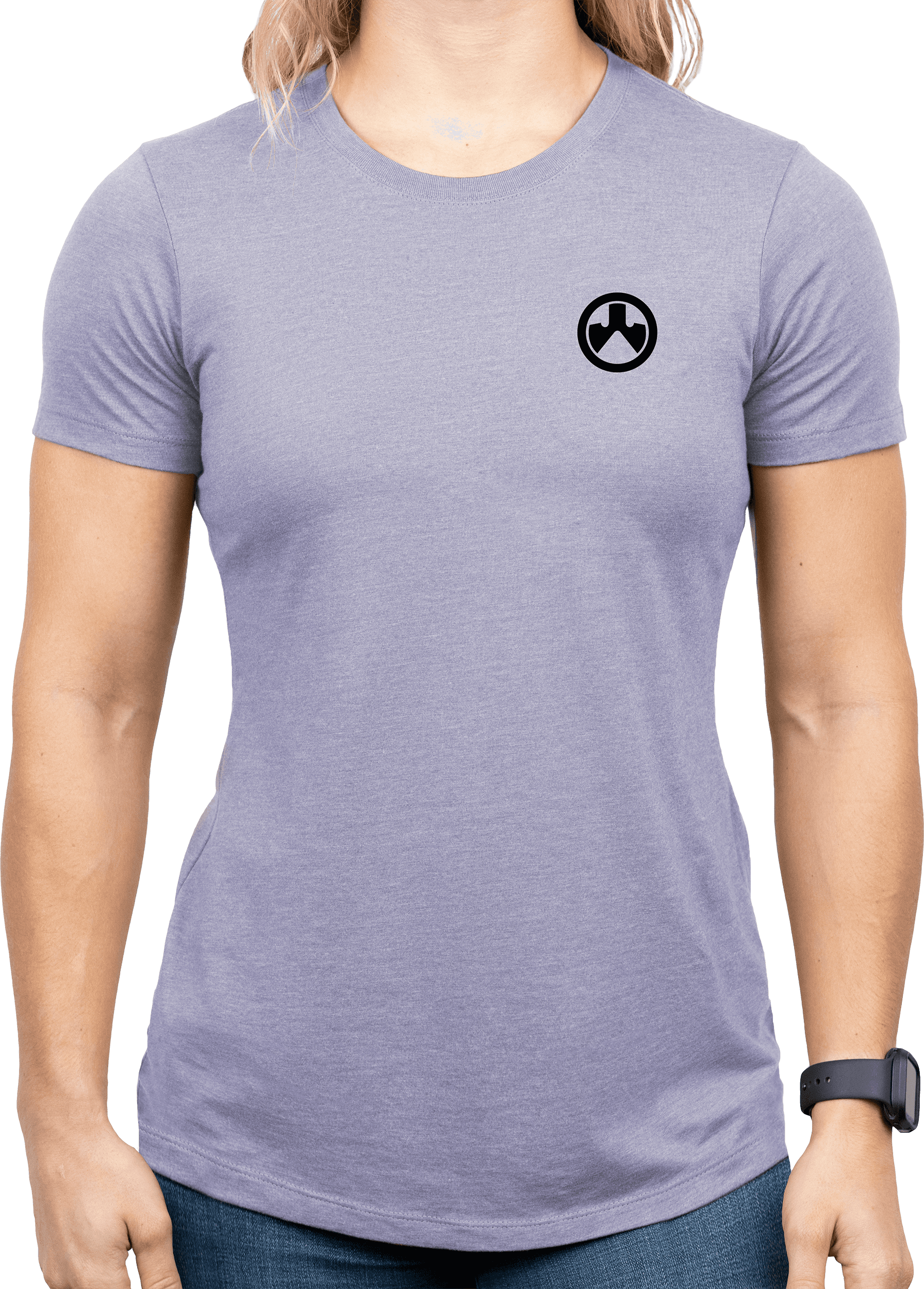 Magpul MAG1340-530-2X Groovy Women's Orchid Heather Cotton/Polyester Short Sleeve 2XL