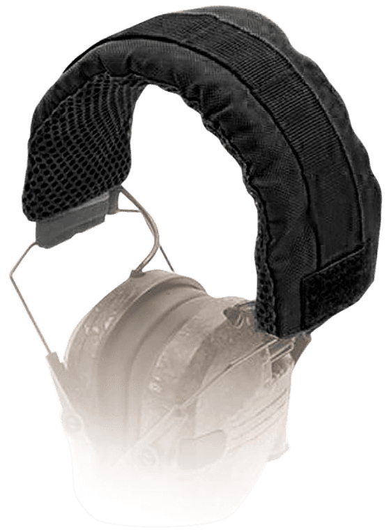 Walker's GWPHDBNDV Razor Headband Wrap Nylon Black with Molle Webbing