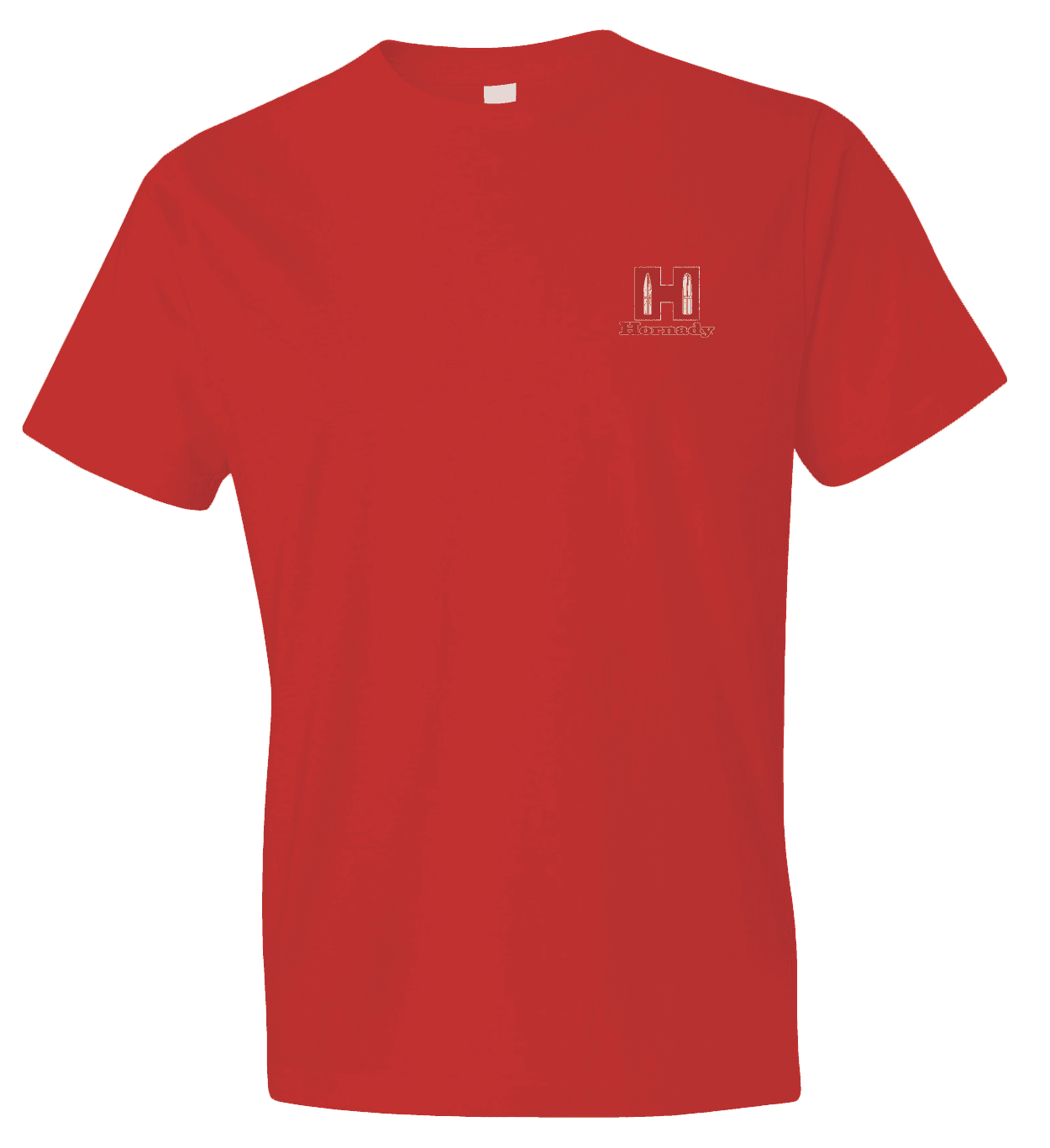 Hornady 99601XXL Hornady T-Shirt Red Cotton Polyester Short Sleeve 2XL