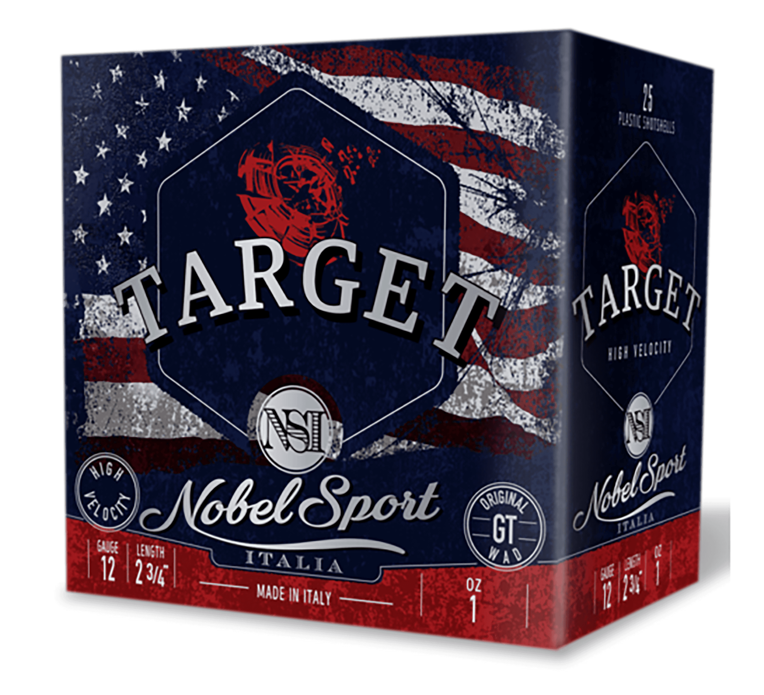 Nobel/Eurosports LLC ANS121FSC75 Target 12Gauge 2.75" 1oz 7.5Shot 250rds/Box