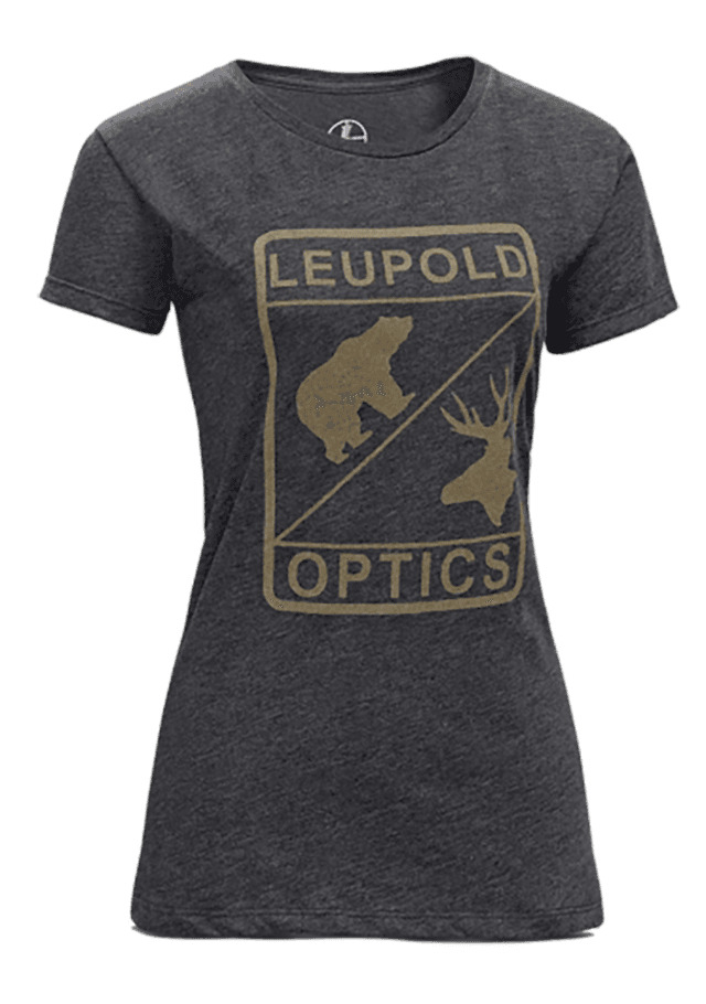 Leupold 170561 Women's L Optics Graphite Cotton/Polyester Short Sleeve XL