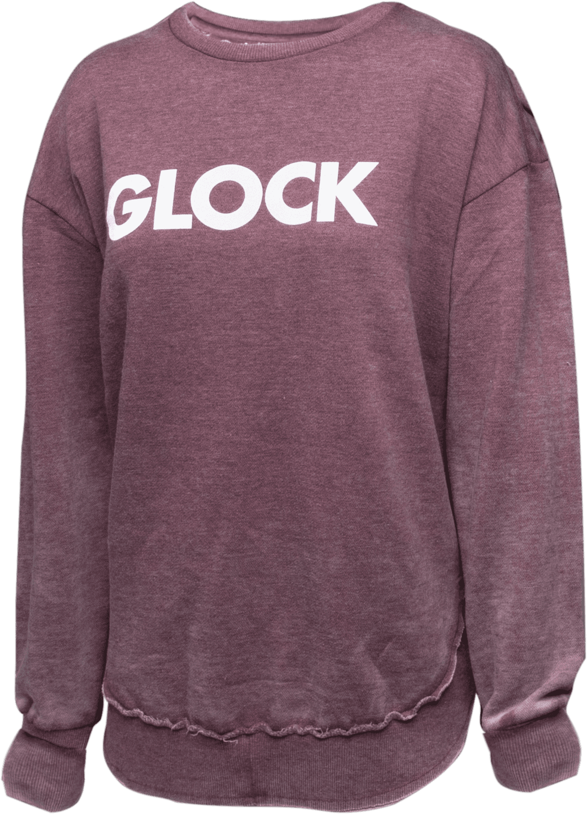 Glock AP95900 Women's Retro Fleece Maroon Long Sleeve 2XL Cotton/Polyester