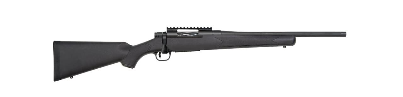 Mossberg Patriot Carbine Rifle 22-250 Remington 18 Inch 5 Rounds Blued Synthetic