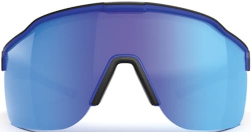 Glock AS41038 Safe Action Tactical Glasses Blue Mirror Lens Black Frame