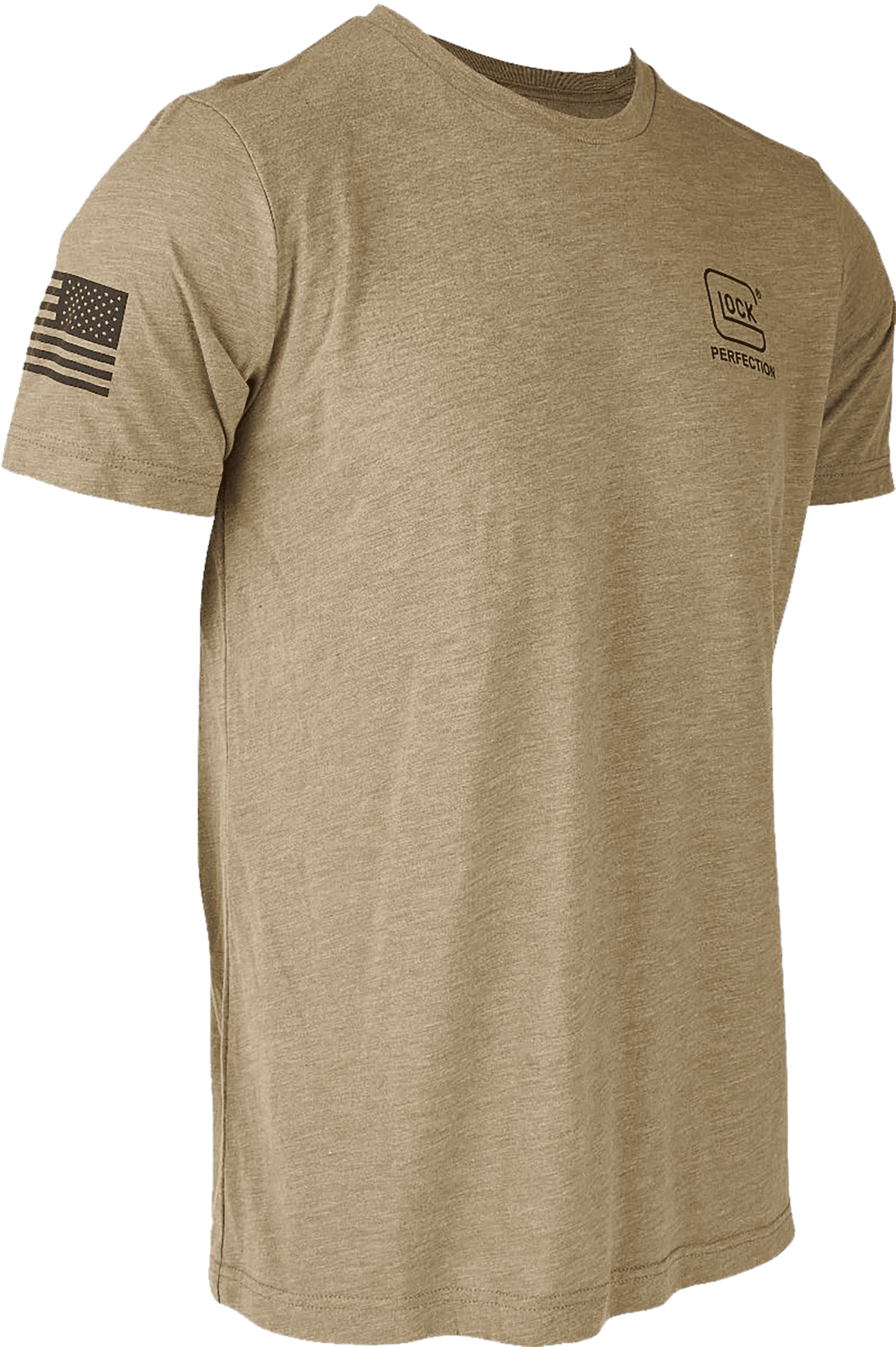 Glock AP96317 2nd Amendment Tee Olive Cotton/Polyester Short Sleeve 3XL