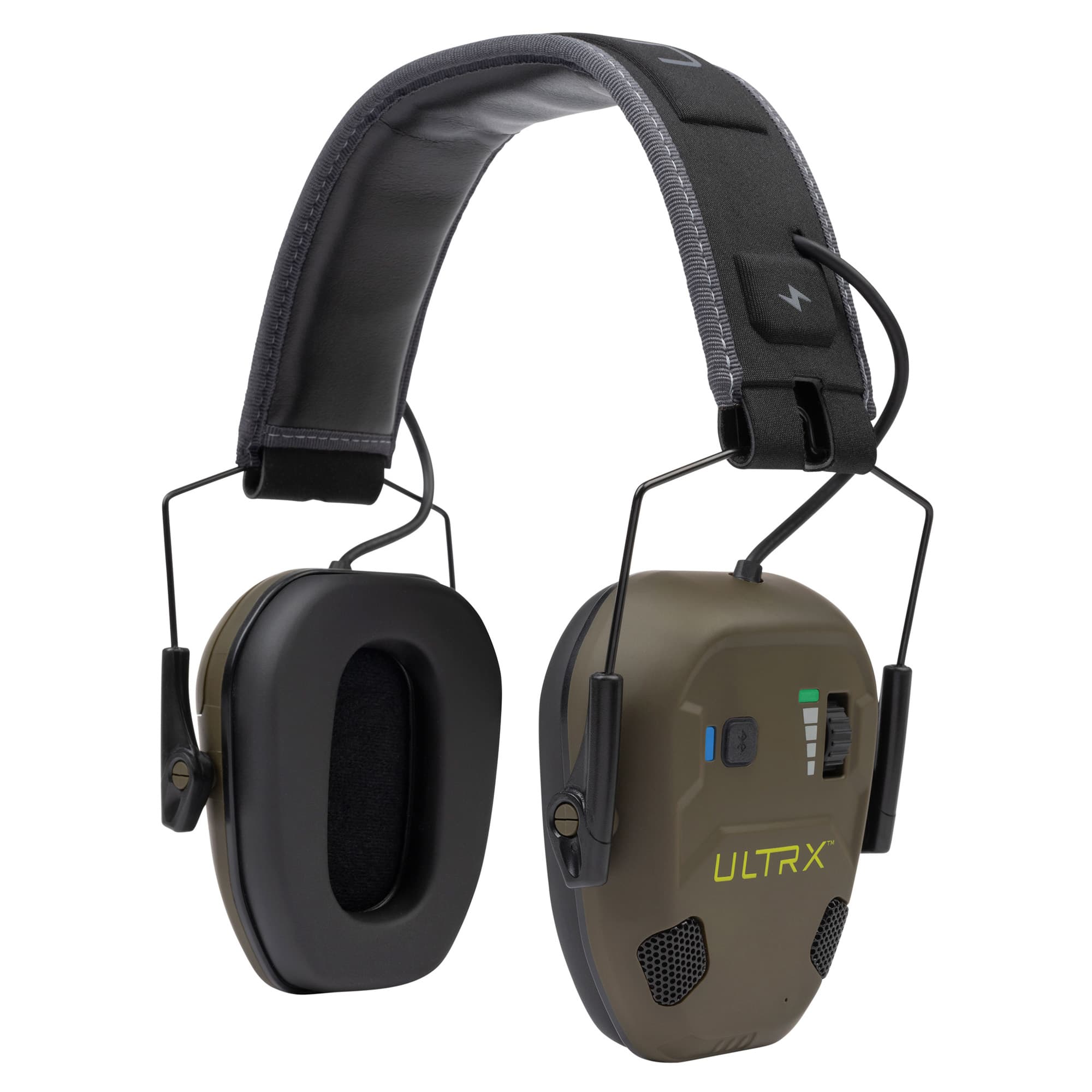 Allen 4170 Bionic Fuse Earmuff Over the Head Flat Dark Earth Bluetooth Enabled
