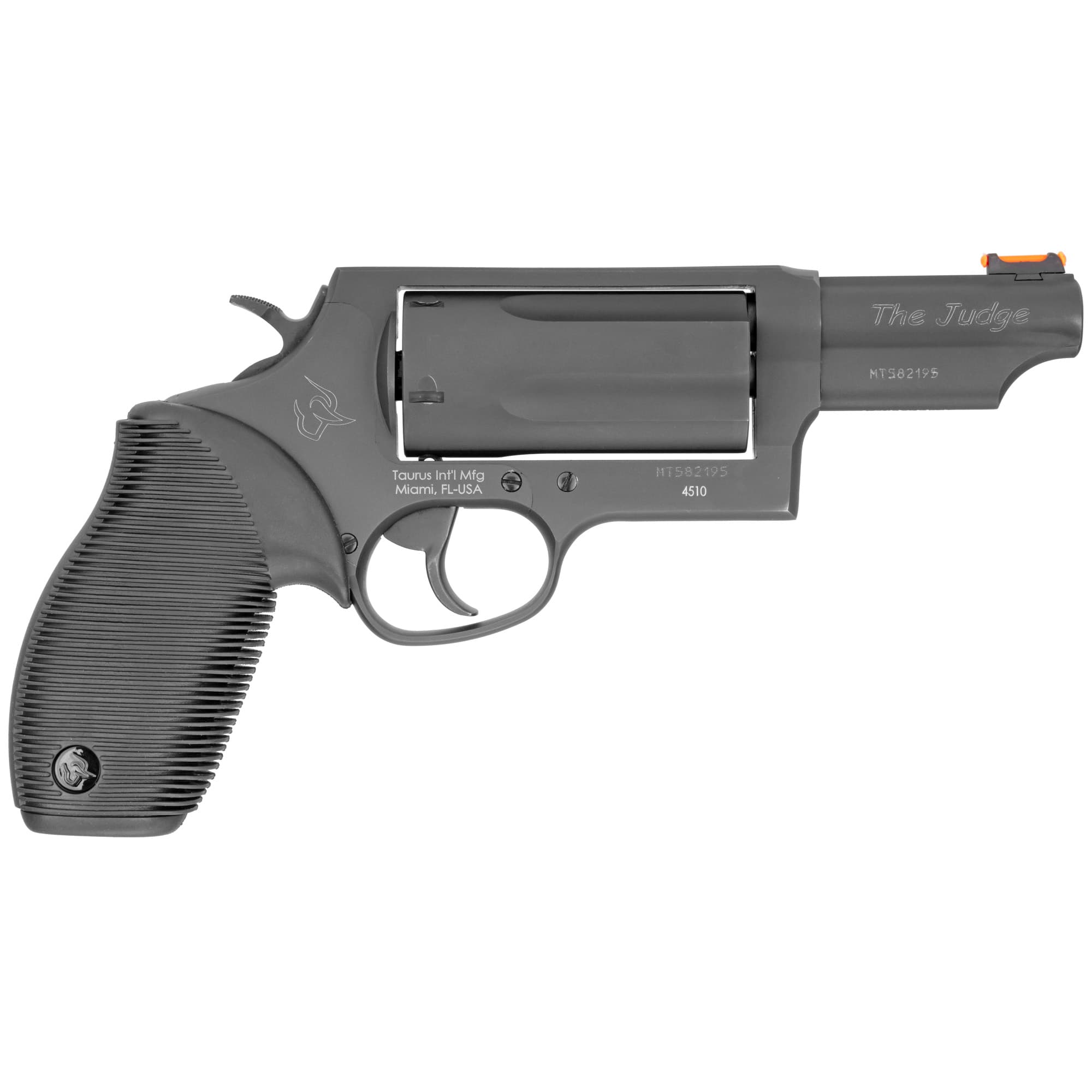 Taurus Judge Magnum 45 Colt/410 ga 3 inch 5 Round Matte Oxide Rubber Grips