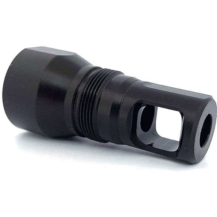 Rearden Manufacturing Group BLYAT XL Muzzle Brake M24x1.5 Thread Compatible with .375 Caliber Stainless Steel Finish