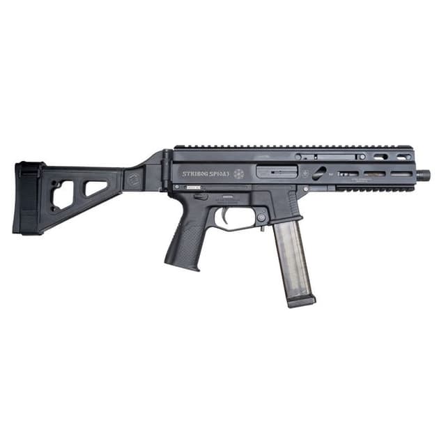 Global Ordnance Stribog SP10A3 10mm Auto 16.5in Barrel 20 Rounds Polymer Finish