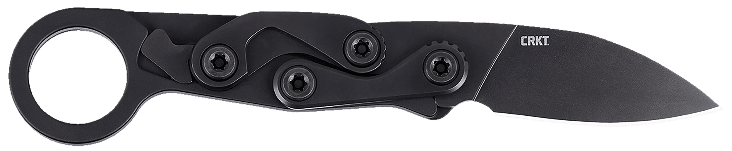 CRKT 4050K Provoke EDC EDC 2.47" Folding Black Oxide Plain Satin D2 Steel Blade, Black Aluminum Handle
