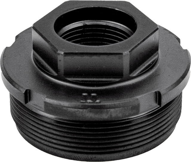 KGM Suppressors A DTA T3 Direct Thread Adapter 3 4x24 HUB Compatible Titanium Nitride