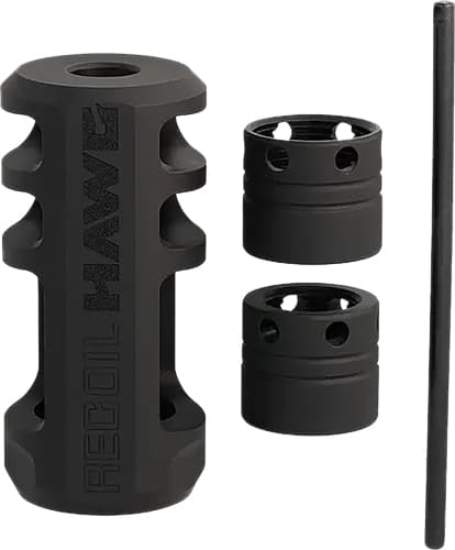 Browning 001293097 Xeno Recoil Hawg Black Matte Stainless Steel 5/8"x24 Threads 2.20" OAL