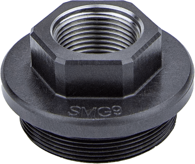 KGM Suppressors SMG9 Direct Thread Adapter 1/2x28 Nitride Steel