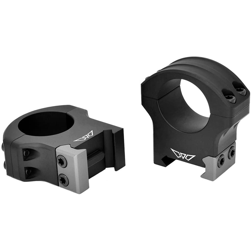Warne Hyperlite Scope Rings 1in High Matte