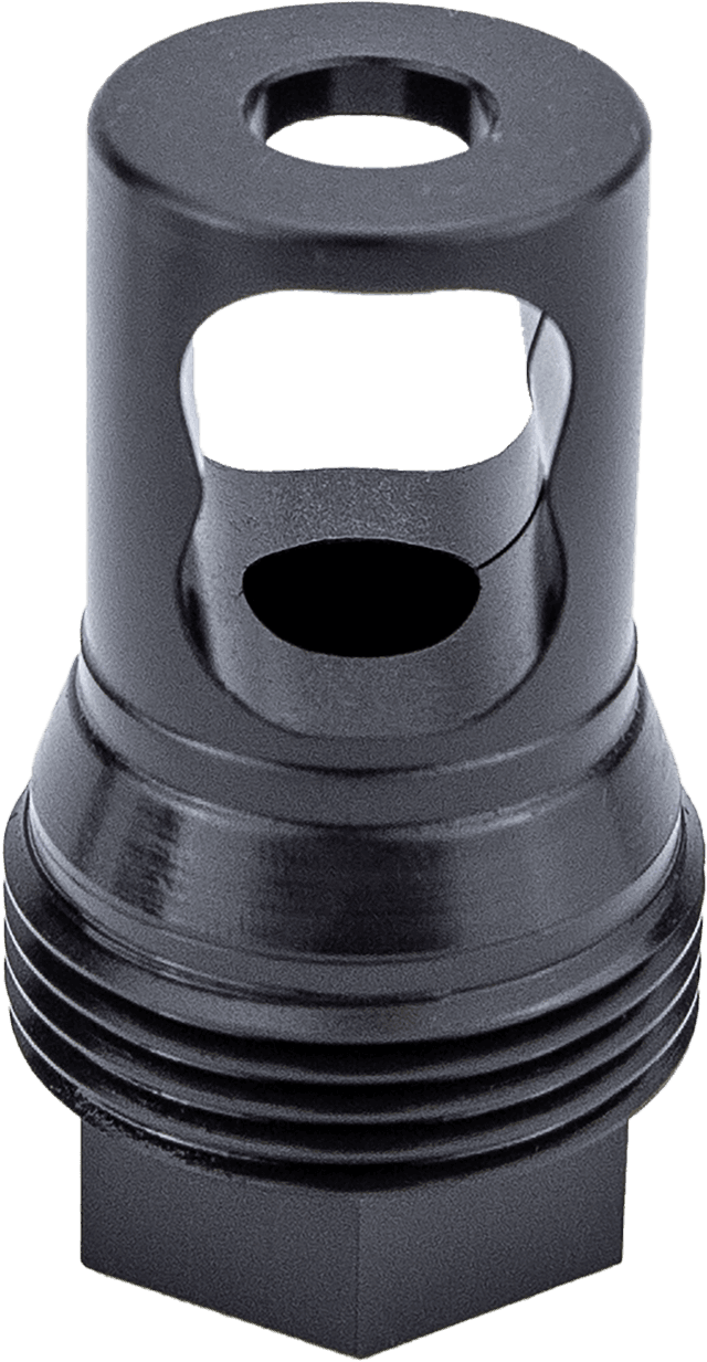 Kgm Suppressors A-TMB50-S-4 R50T Taper Muzzle Brake Nitride Steel M25x1.5