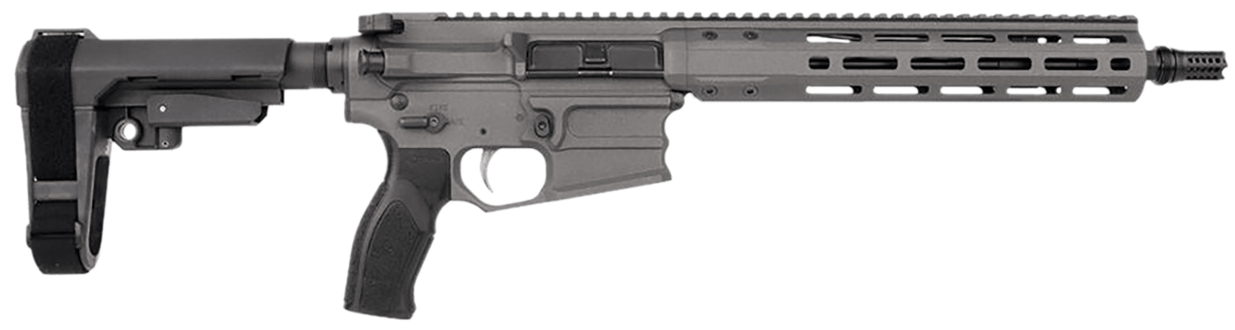Cobalt Kinetics CKPROLITE556115CKG Pro Light 223 Rem/5.56 NATO 11.50" CK Green Picatinny Rail Aluminum Receiver, M-LOK Handguard, SB Tactical SBA3 Brace Black Polymer Stock, Black Polymer Grip