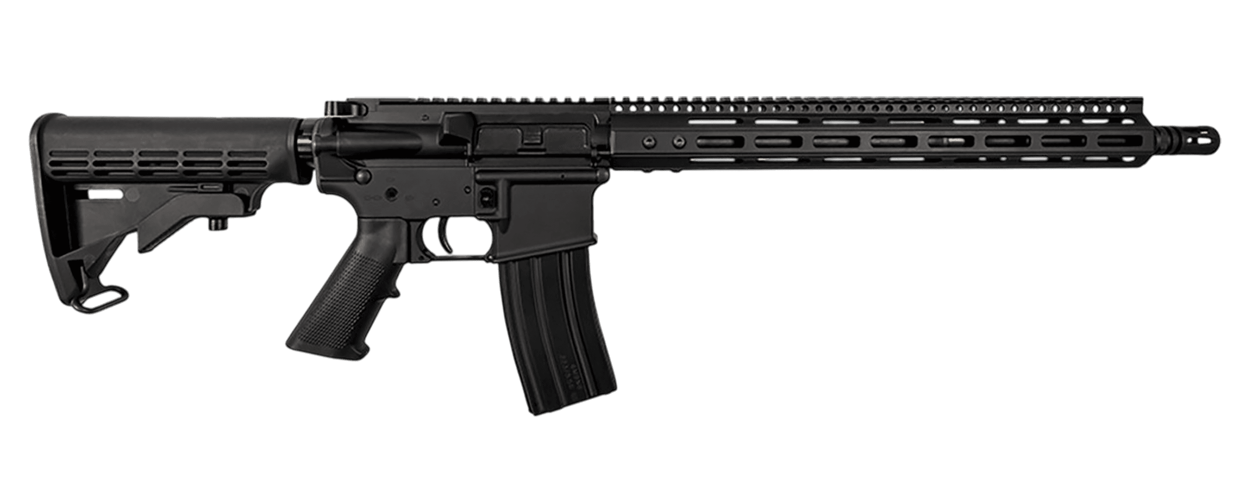 Franklin Armory 0010084BLK Binary CVR 5.56 NATO 30+1 16" Black LTW Contour Barrel, Black Aluminum Receiver w/Picatinny Rail, M-LOK Handguard, M4 Style Black Polymer Stock, A2 Style Grip